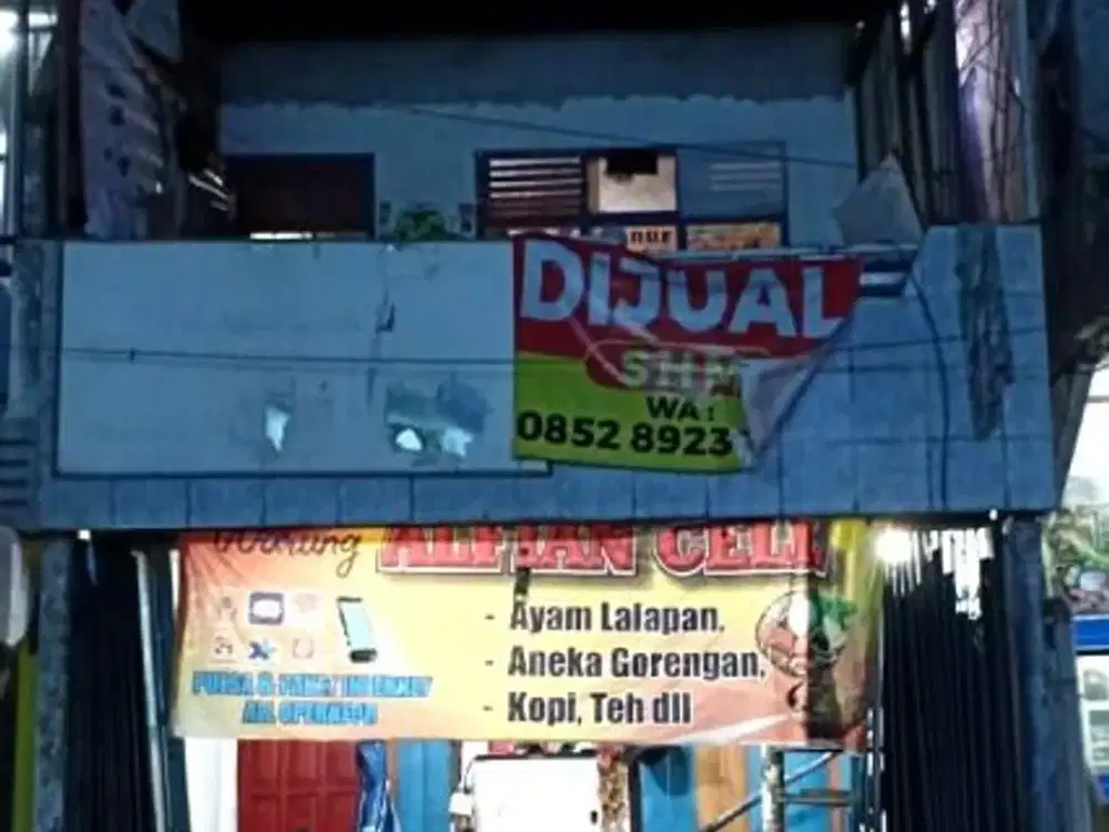 Dijual Ruko 2 Lantai di Daerah Strategis Ditengah Kota Balikpapan Kalimantan Timur - SHM