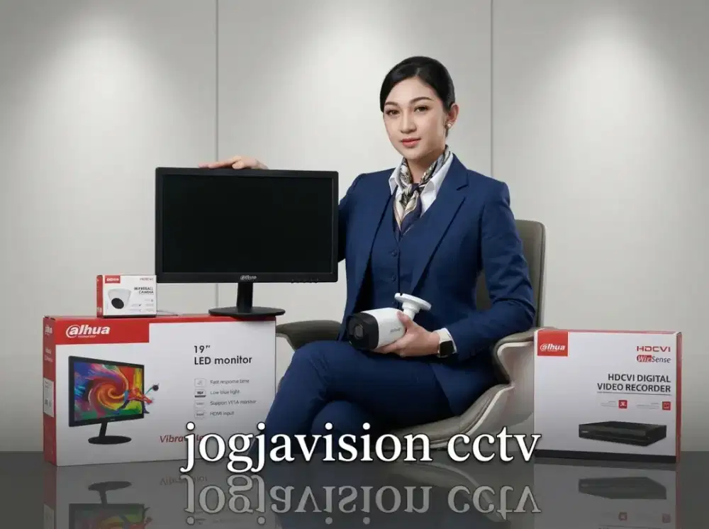 Paket cctv dahua full hd jamin jernih gratis pasang