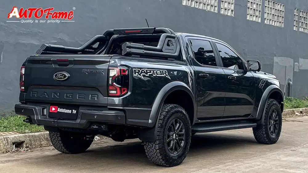 Ford Ranger Raptor 2.0L Turbo Diesel Gray On Black Double Cabin 2024