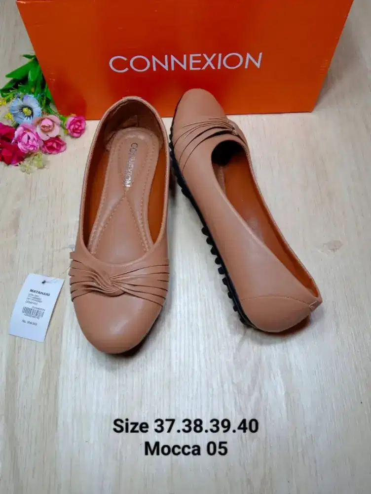 Sepatu Flat Connexion Model Terbaru, Bayar Di Tempat & Gratis Ongkir