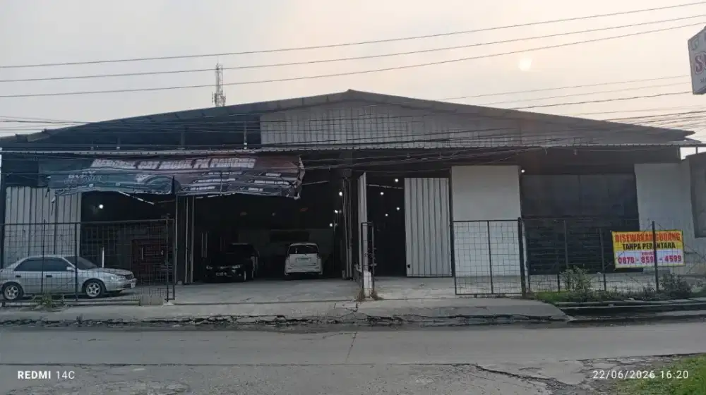 Disewakan Gudang