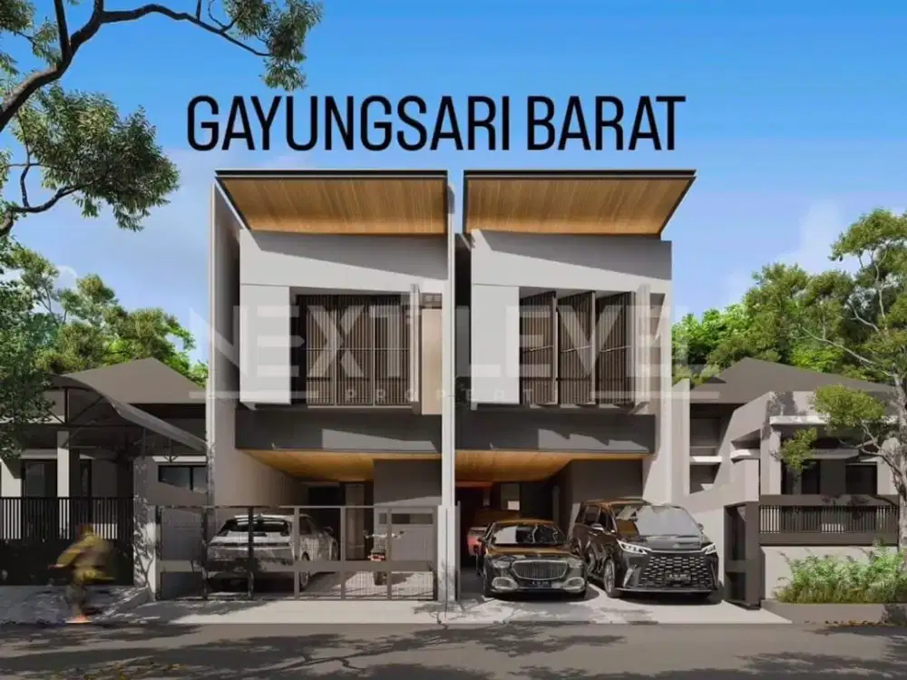 Dijual Rumah Baru di Gayungsari Barat Surabaya