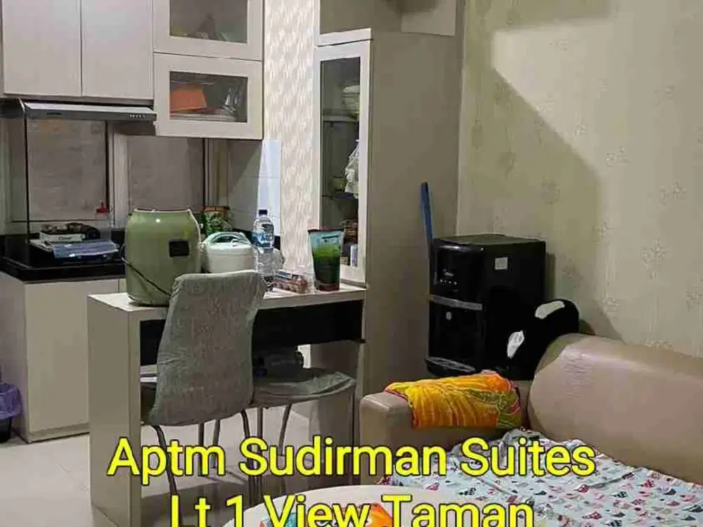 Apartemen Sudirman 2BR Besar Furnished include IPL