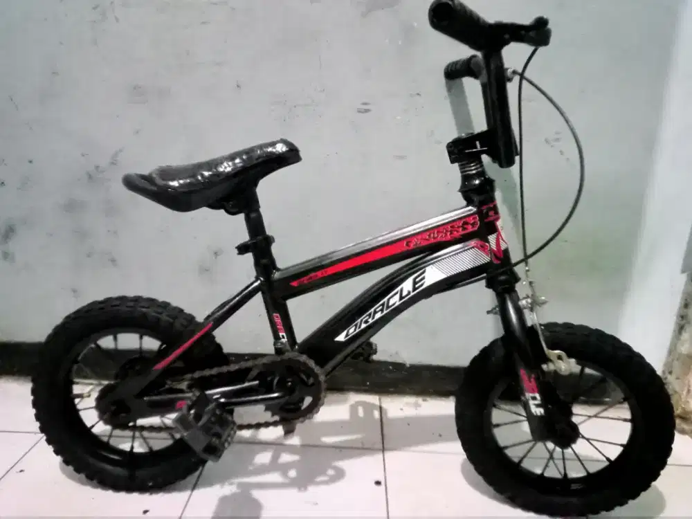 Dijual sepeda BMX merk DRACLE ring 12 kondisi masih bagus Keker normal