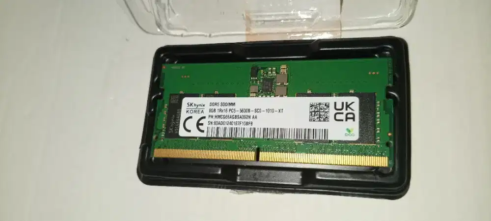 SODIMM Memory Laptop DDR 5 8GB 5600MHZ