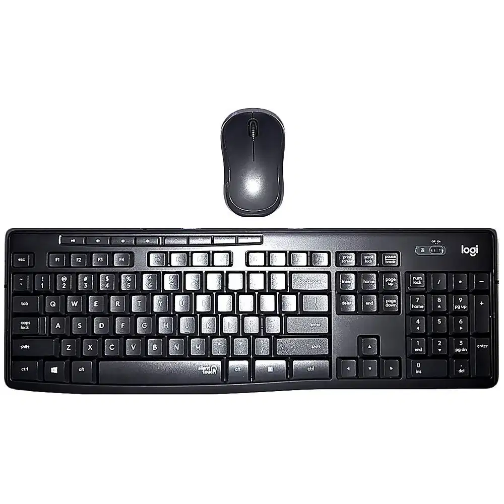 260522C Original Logitech MK295 (K295 dan M220) Graphite Combo Silent