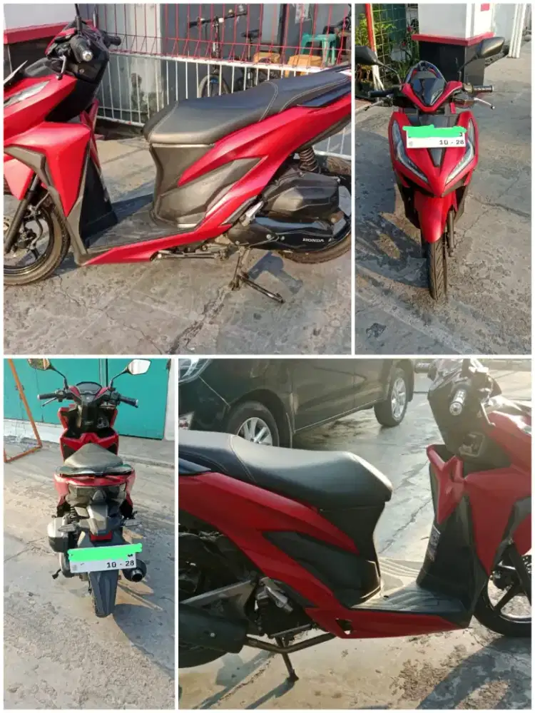 Motor Vario warna merah