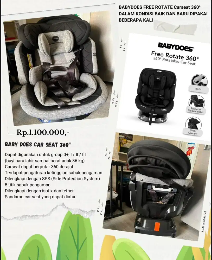 BABY DOES CAR SEAT 360