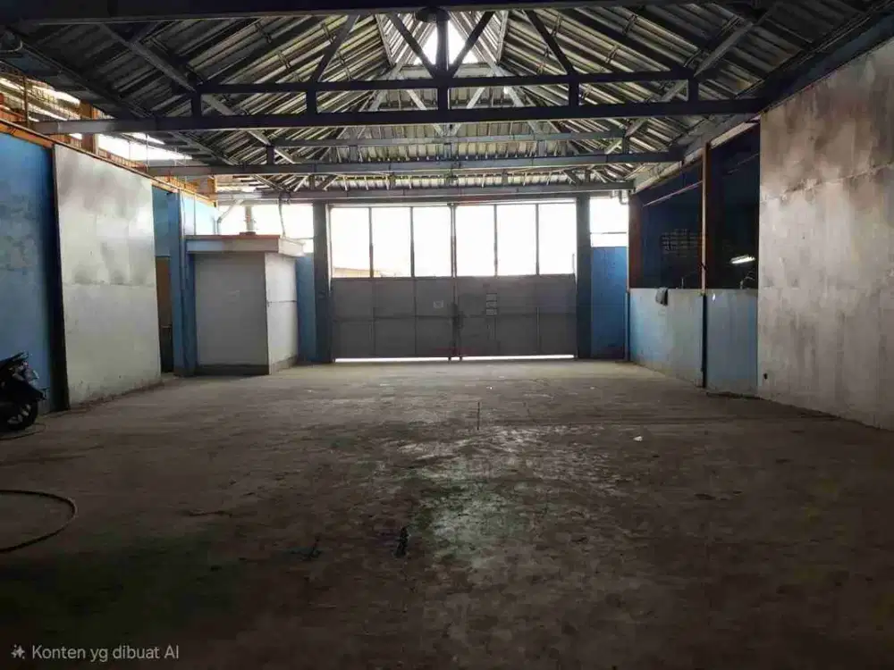 dijual gudang di belakang bandara soekarno hatta