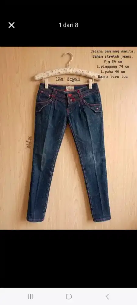 Celana jeans 10rb an