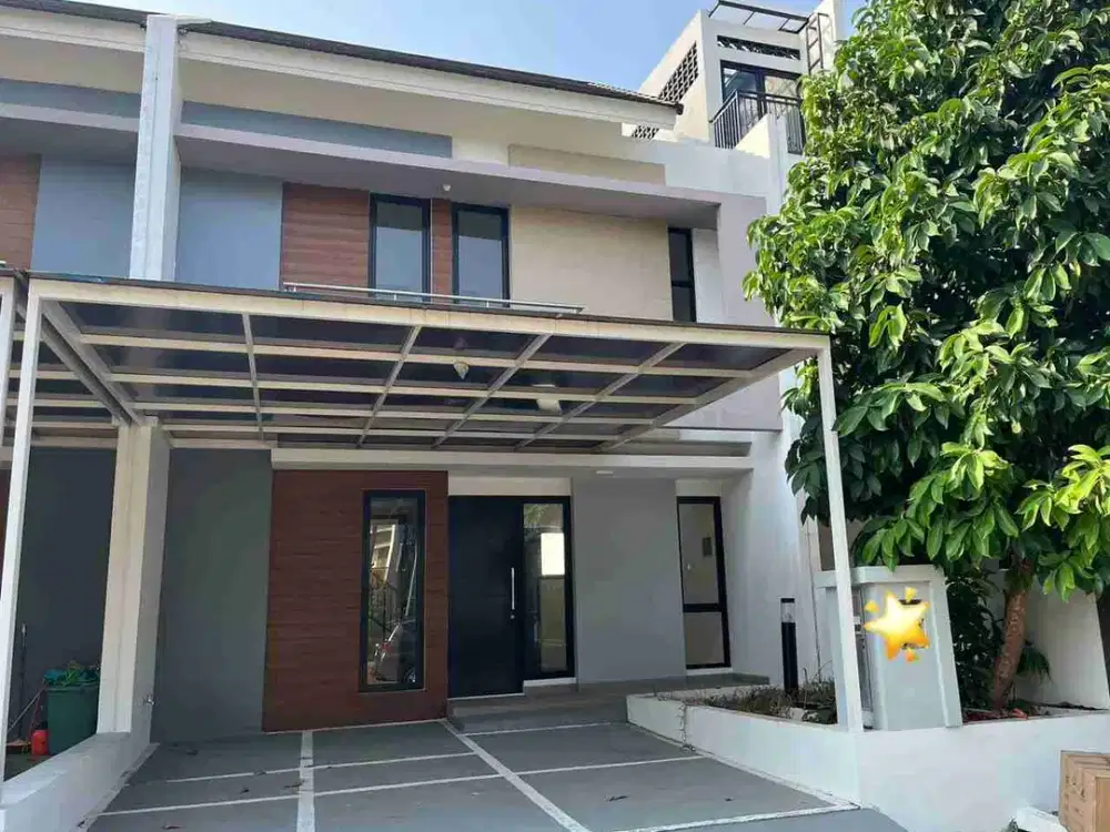 Disewakan Rumah Baru Cluster Lavesh Harapan Indah Bekasi