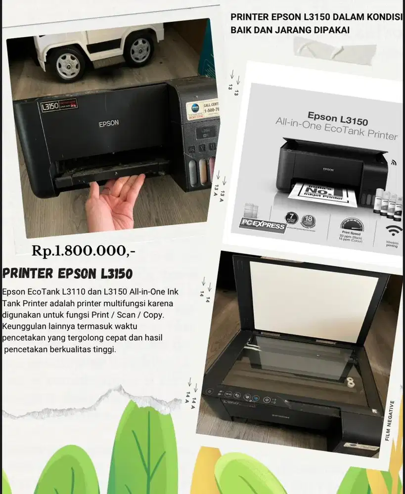 PRINTER EPSON L3150 MURAH
