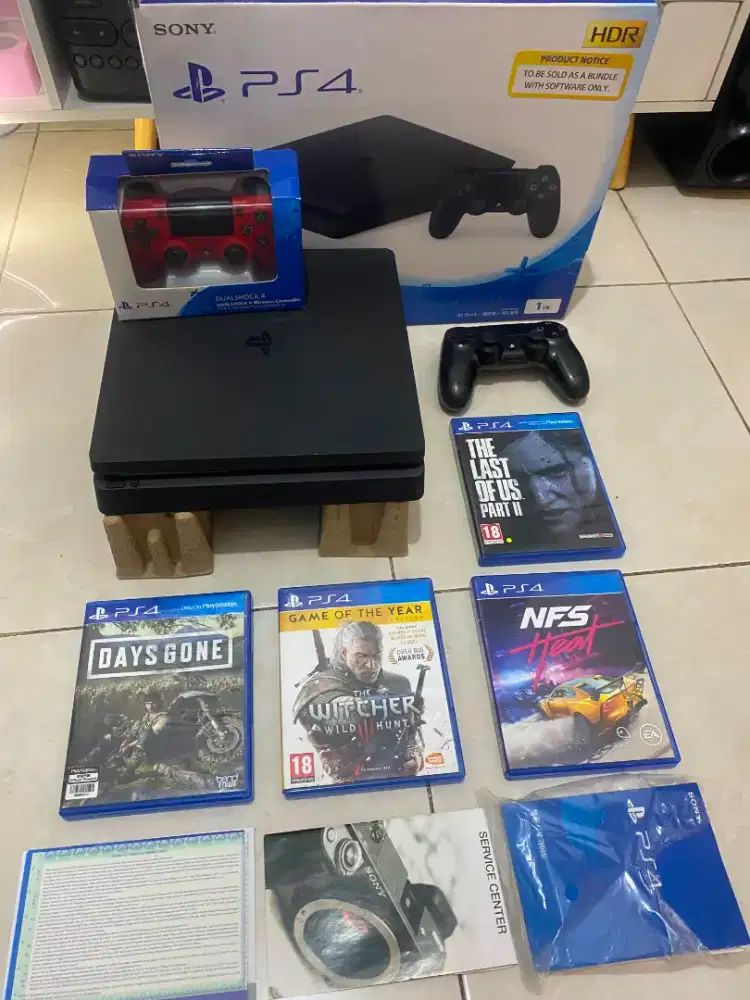 Ps4 slim ori 1tb ex garansi resmi indo