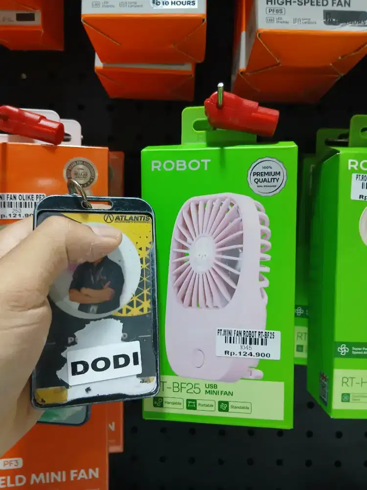 MINI FAN ROBOT RT-BF25
ATLANTIS DAHSYAT