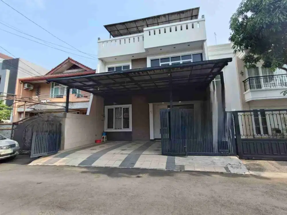 dijual rumah di kirana timur kelapa gading 2 lantai bagus