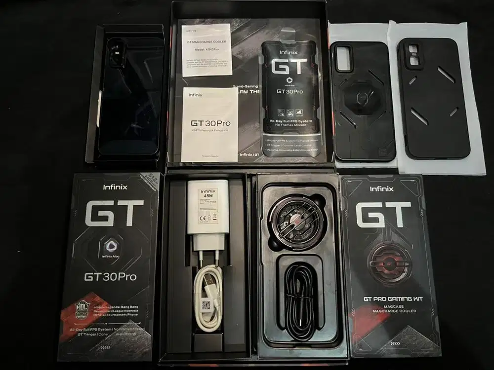 INFINIX GT 30 PRO 12/512 GIFTBOX EDITION 99% MULUS GARANSI 2027 MARET