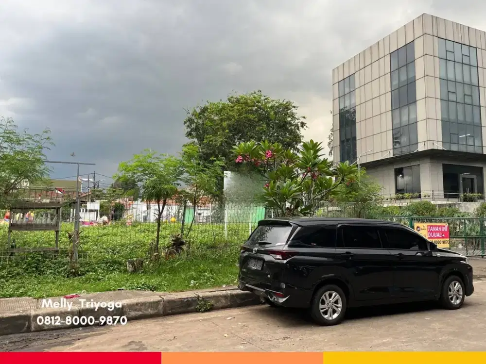 Tanah Komersil Dekat Tol Becakayu Jalan Kalimalang dan Dekat Rs harum