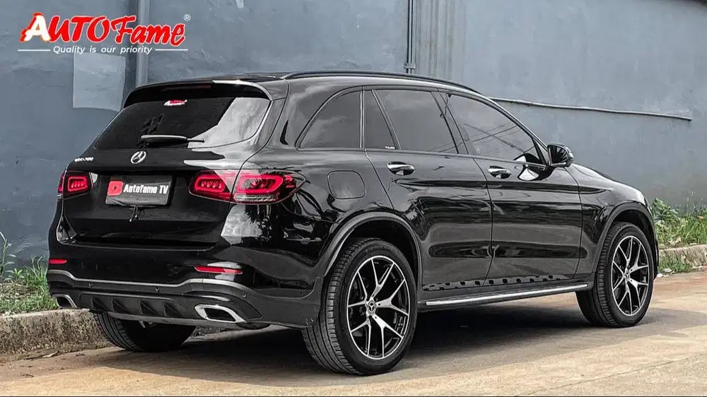 Mercedes Benz GLC200 AMG Line Facelift Black On Black NIK 2022
