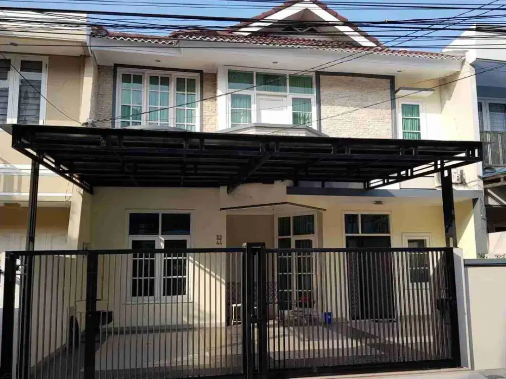 dijual rumah di kirana timur kelapa gading 2 lantai bagus