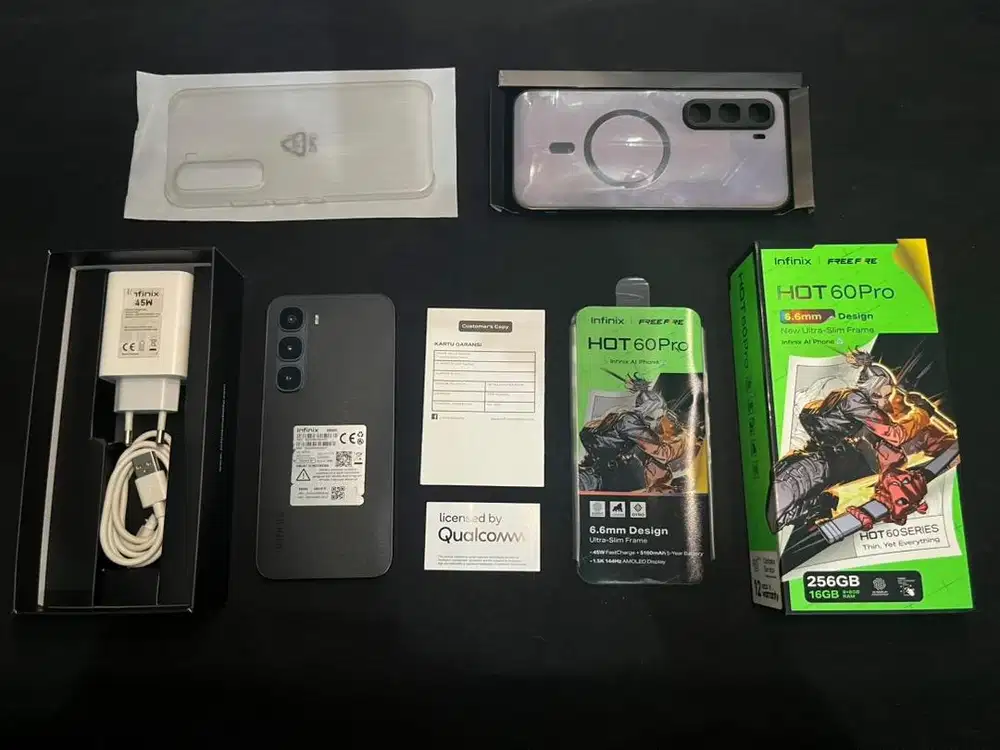 INFINIX HOT 60 PRO 8/256 99% MULUS GARANSI MARET 2027 PANJANG