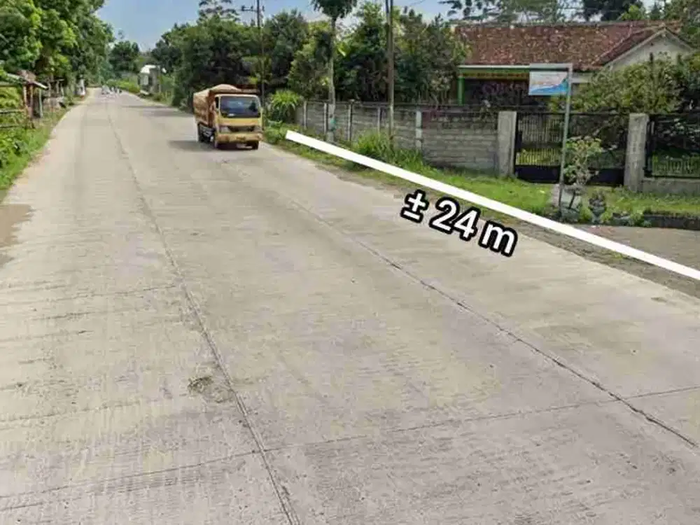 JUAL TANAH STRATEGIS RAYA WATES KEDIRI