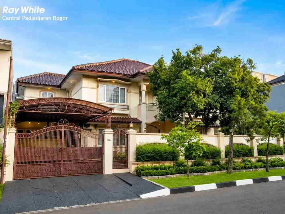 Rumah Mewah 2 Lantai di Yasmin Sektor 2 Pinggir Jalan Utama SHM
