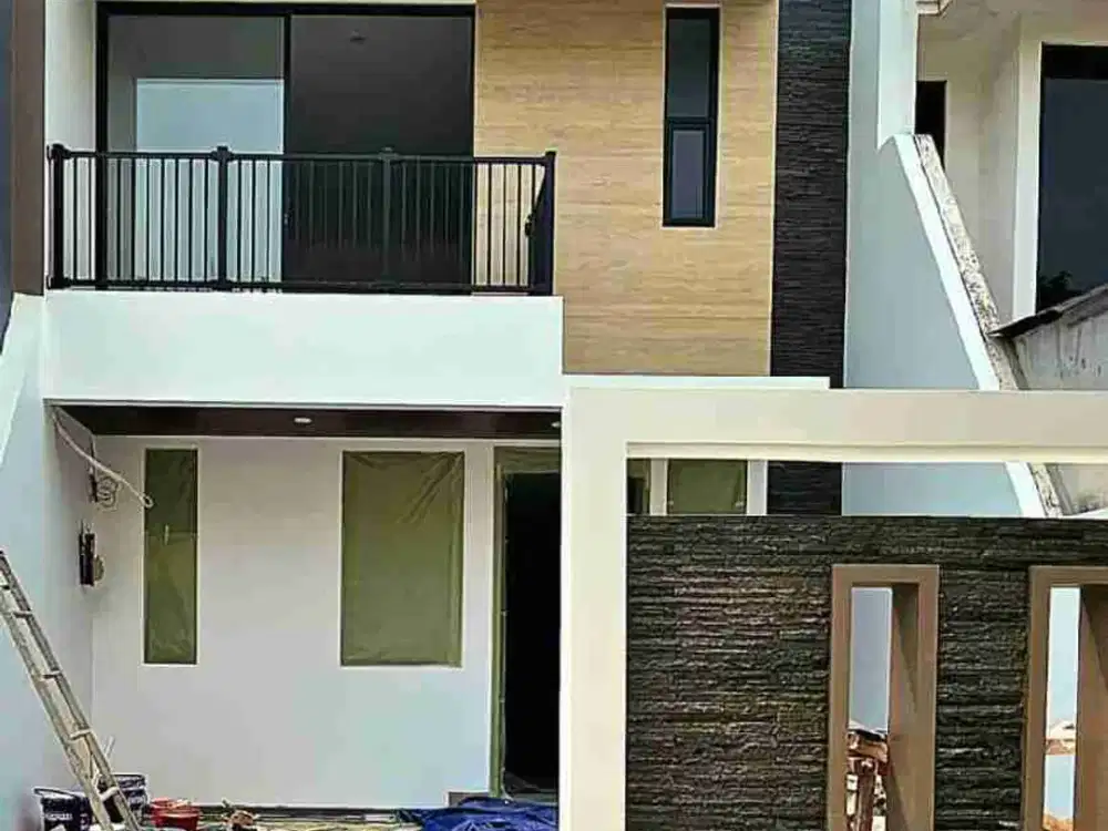 Dijual Rumah Baru  Taman Grisenda, 6x18, 108 m2, 2 lt, 160 m2, Shm, 3+1 kt, 3+1 km