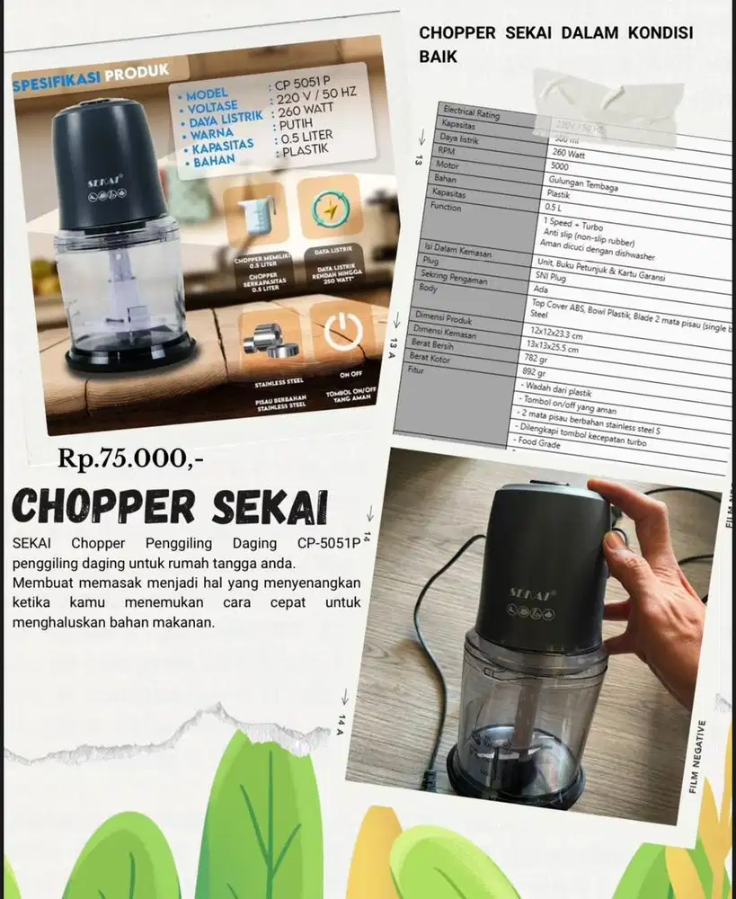 CHOPPER SEKAI MURAH