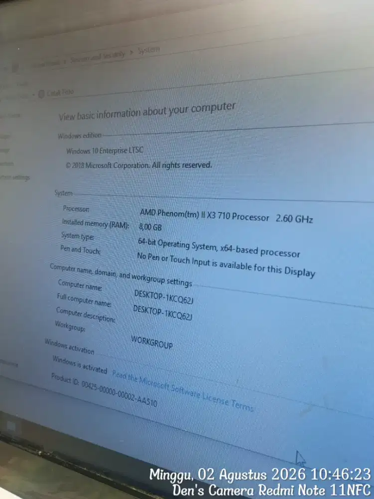 Komputer pc / cpu dual memory bonus Lcd samsung