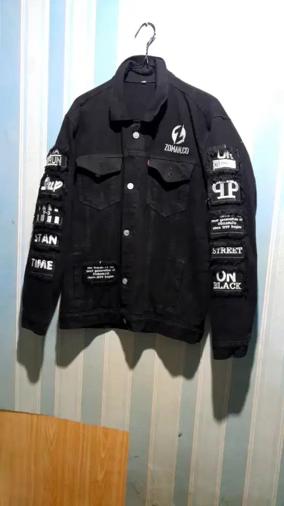 Jaket jeans denim merek zoman.co