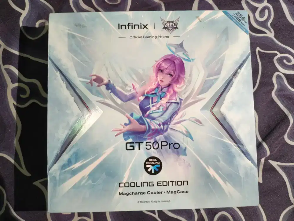 ‎Infinix GT 50 Pro 12/256 GB Black Abyss - Like New Garansi Panjang