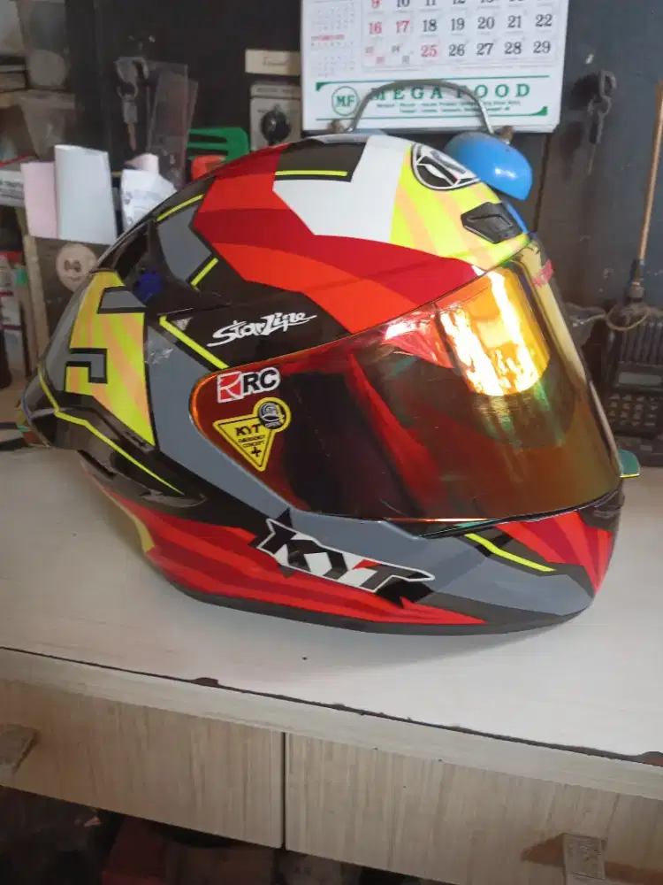 Helm KBR modif ala2 KYT plus intercom