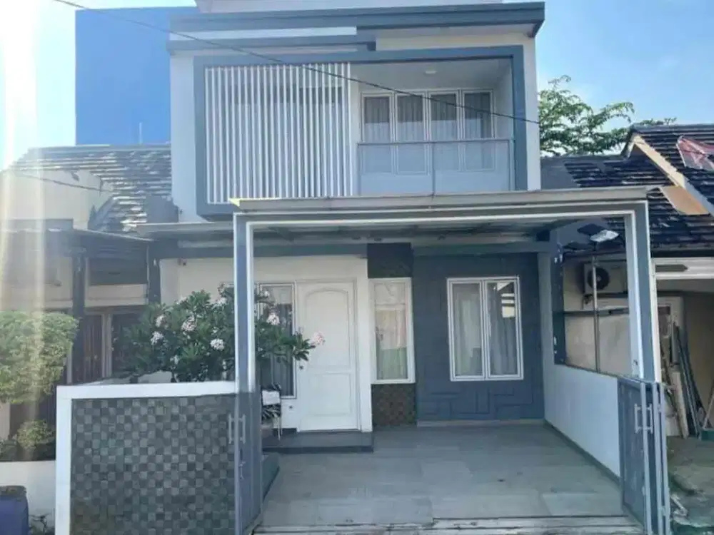 Dijual Rumah 2 Lantai Cluster Taman Sakura Babelan Bekasi- 875 Juta Nego
