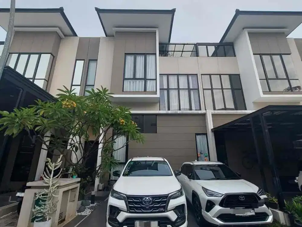 Rumah Full Furnished Siap Huni di Asya Cluster Matana JGC | 2,5 Lantai | SHM | 4+1 KT
