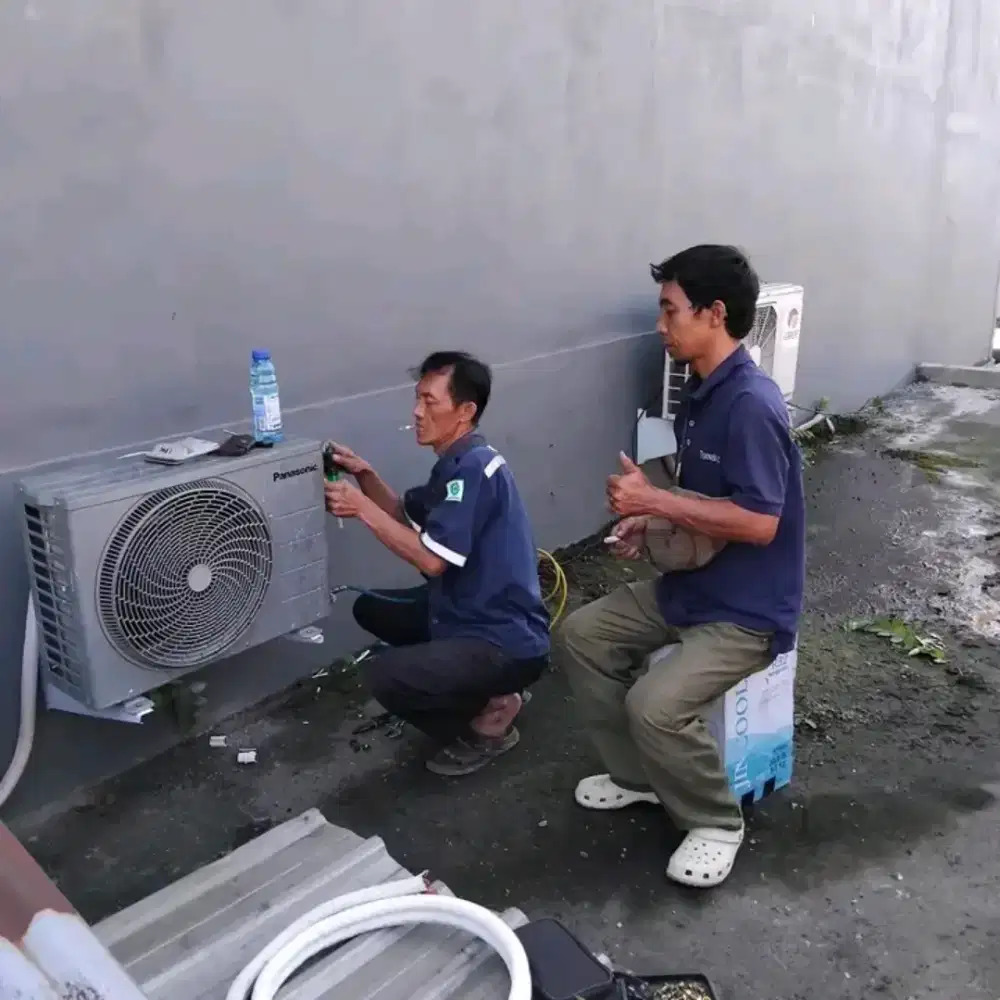 Service AC bongkar pasang AC kulkas