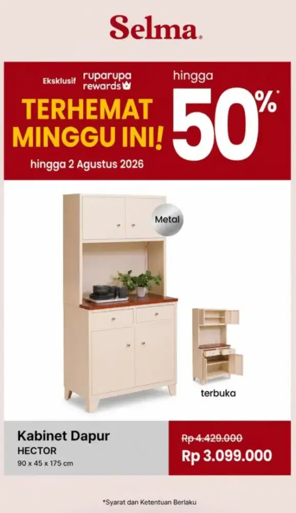 Kredit lemari home kredit