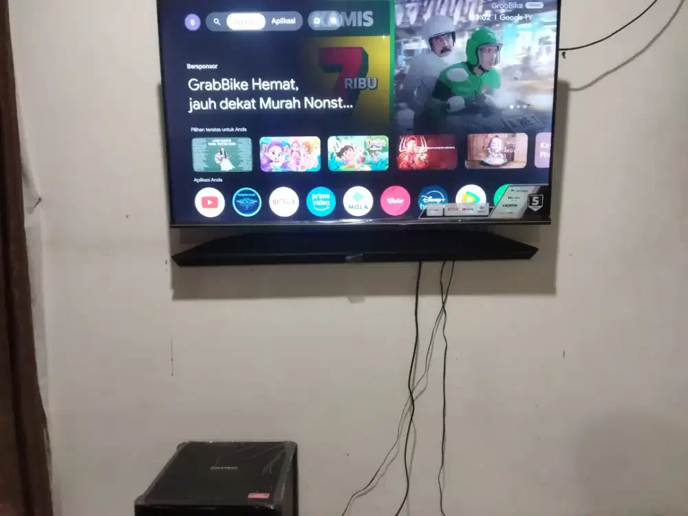 Tv google Polytron 43in uhd soundbar