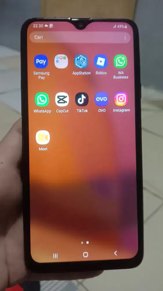 HP samsung a20s jringan 4g ram 4gb lyr poni 8in