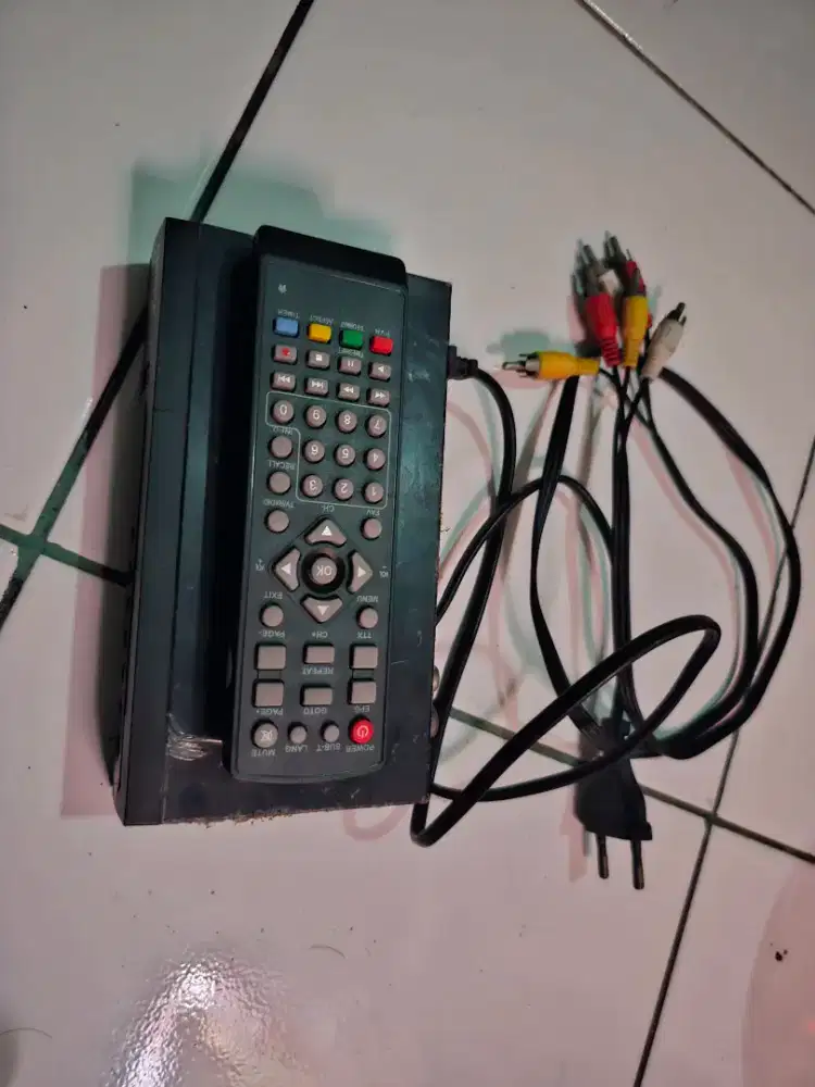 set top box lubby siap pakai MINUS TOMBOL DI MESIN GAK ADA