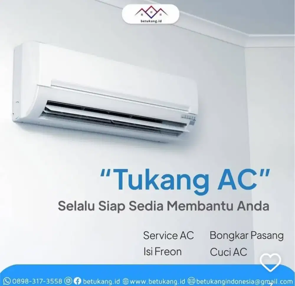 Jasa bongkar pasang AC perbaikan kulkas mesin cuci pompa