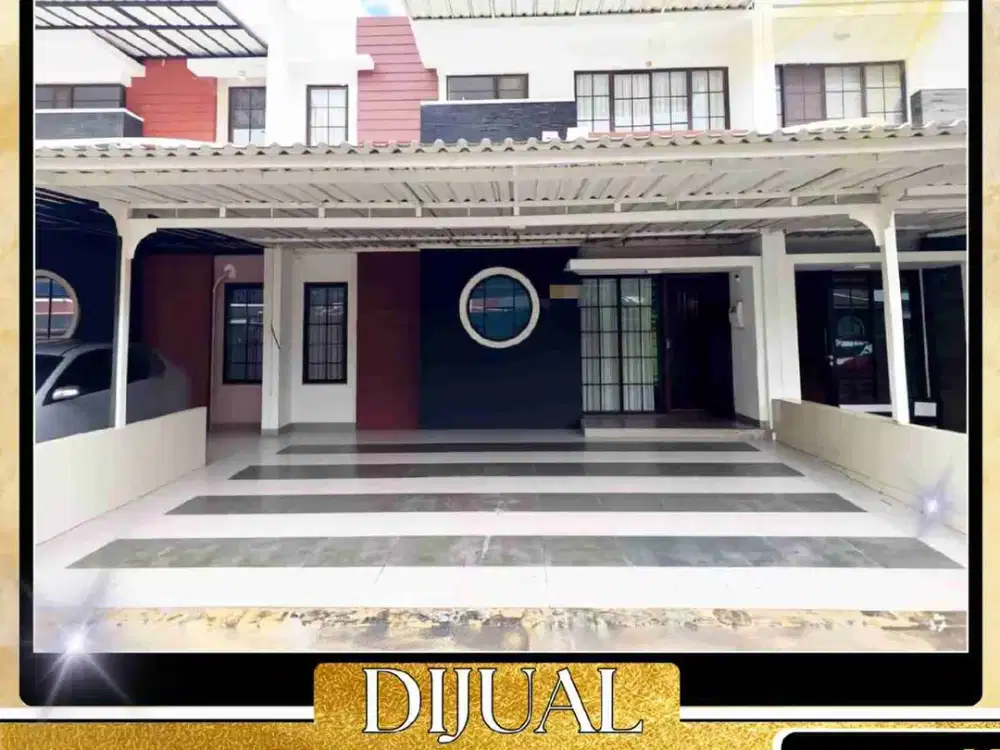 DIJUAL RUMAH 2 ,5  LANTAI  LUAS TANAH 160 M ² DI PERUMAHAN GREEN LAKE CITY CIPONDOH TANGERANG
