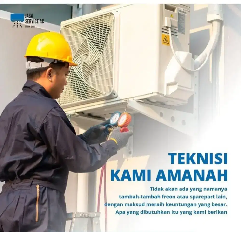 Jasa service AC kulkas mesin cuci pompa air