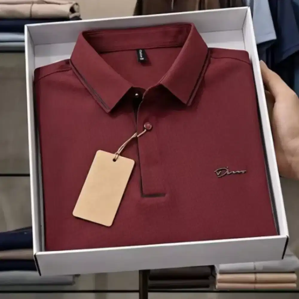 Polo Shirt Pria Premium: Nyaman, Elegan & Cocok Segala Acara!