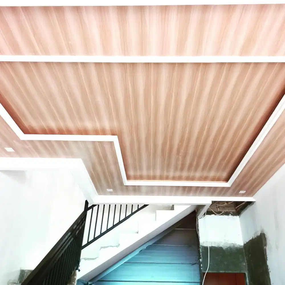 Partisi Jasa Tukang Pasang Wall Moulding Sekat Plafon PVC GRC Gypsum