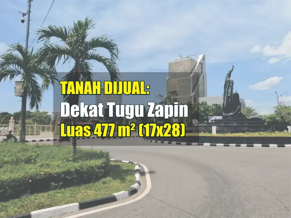 Samping Kantor Gubernur Riau: Tanah Super Strategis, Hanya 100-an m ke Jl. Sudirman