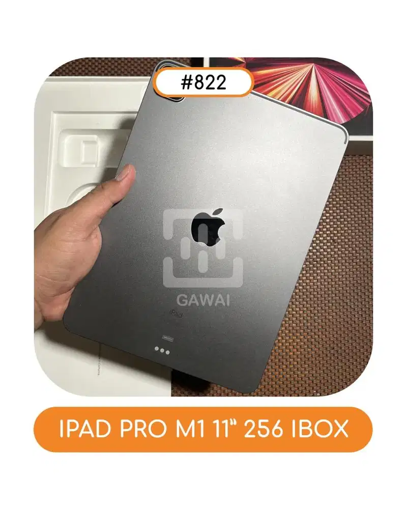 #822 Ipad Pro M1 11 Space Gray 256 Ibox