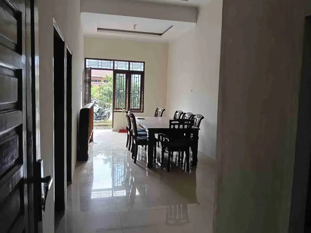 murah rumah siap huni tiga kamar  dalam komplek nyaman dekat pekan dan tol megawati Binjai timur