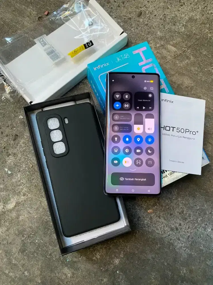 Infinix hot 50 pro plus 12/256 Fullset