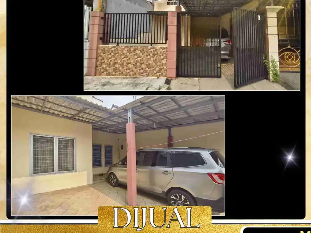 DIJUAL RUMAH 1  1/4  LANTAI  LUAS TANAH 120 M².  DI CITRA GARDEN 3 CENGKARENG JAKARTA BARAT