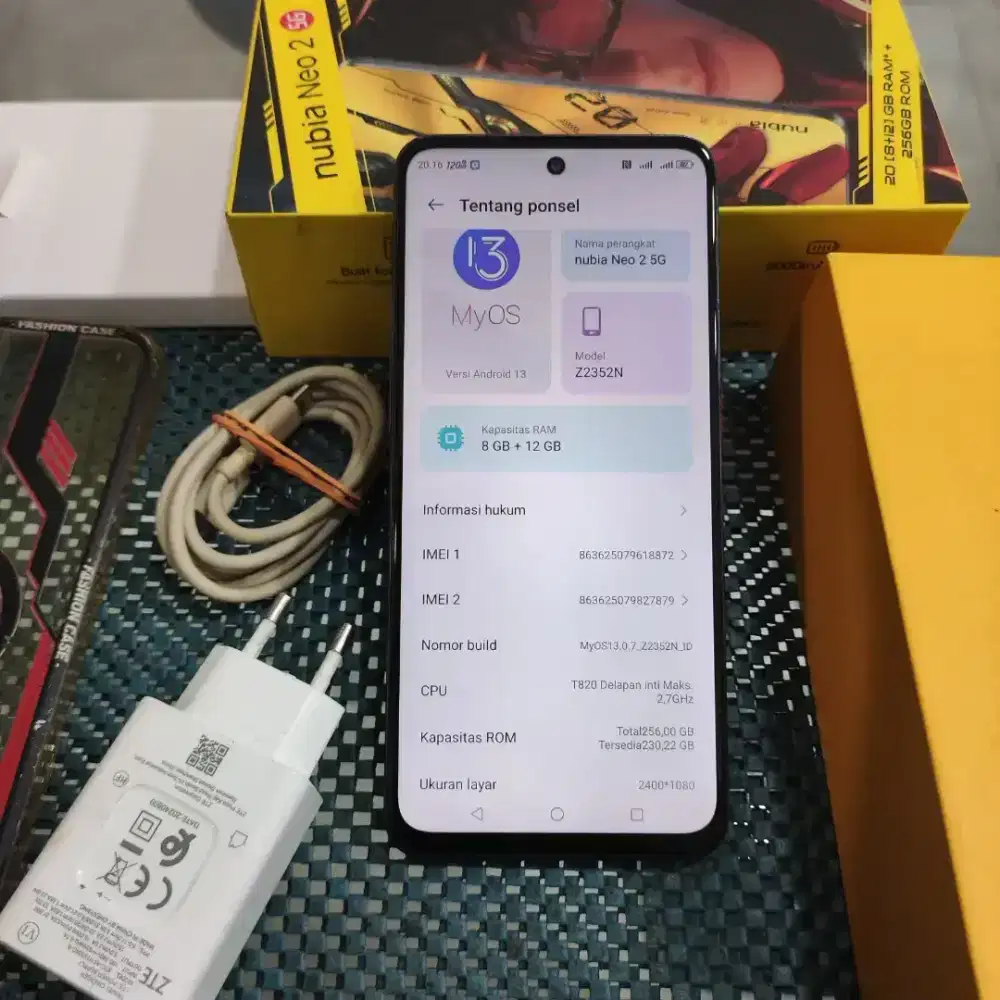 Nubia neo 2 5G 8/256 Fullset